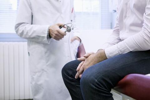 Consult with a specialist in prostatitis